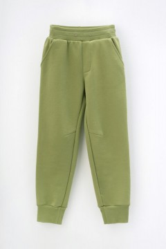 Зелёные брюки для мальчика КР 400615/фисташка к428 брюки Crockid(фото7)